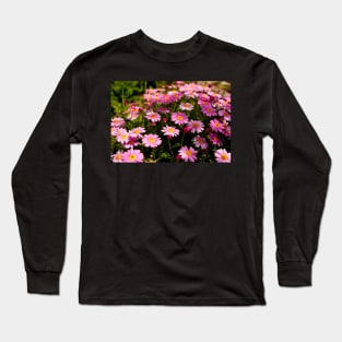 Pink Daisy Long Sleeve T-Shirt